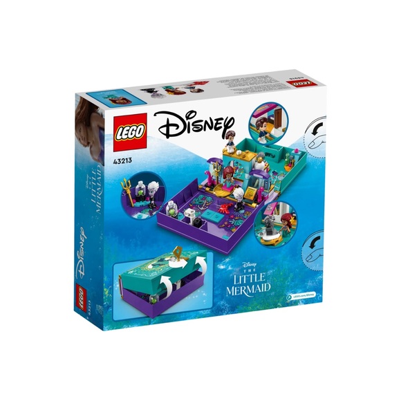 NWT Lego The Little Mermaid Storybook Ages 5+ - Picture 2 of 7